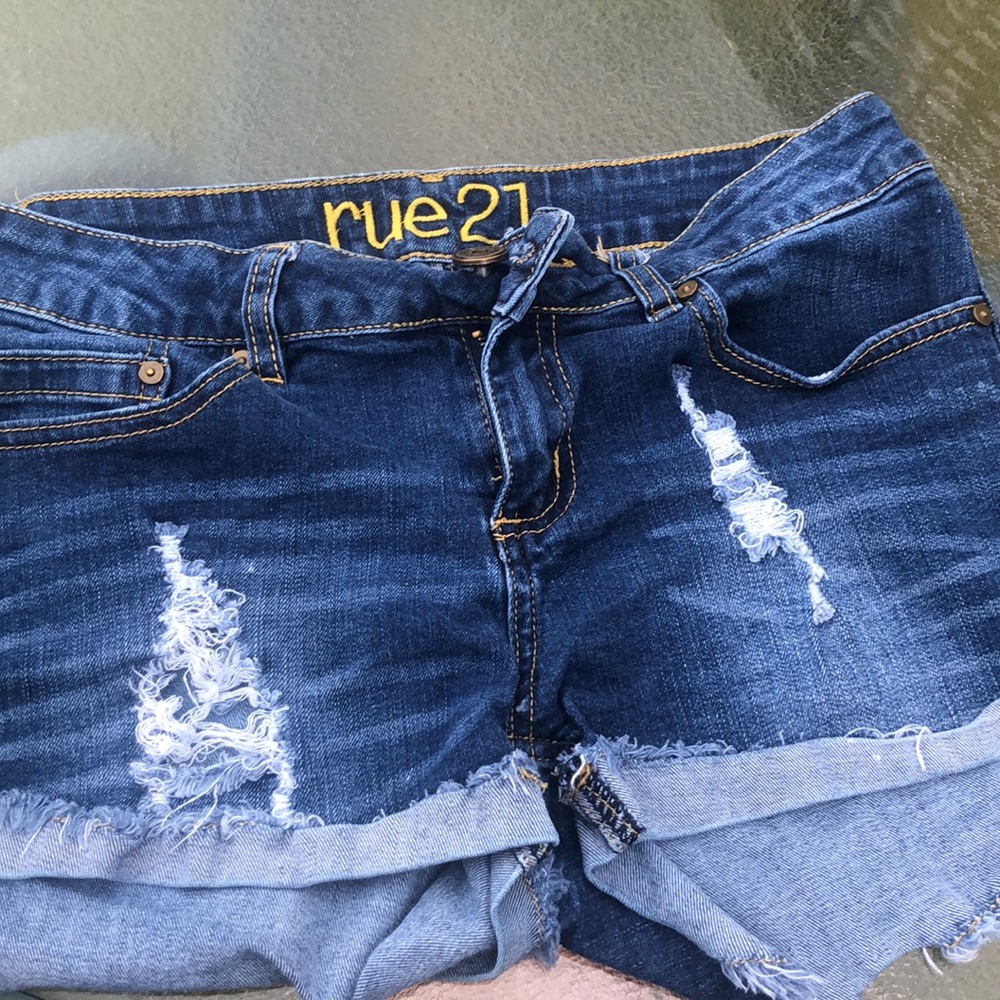 jean shorts